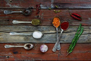 otlar ve baharatlar seçimi