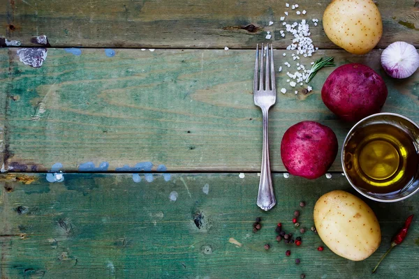 Produtos hortícolas orgânicos — Fotografia de Stock