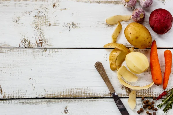 Produtos hortícolas orgânicos — Fotografia de Stock