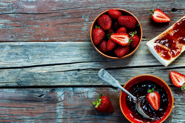 Strawberry jam