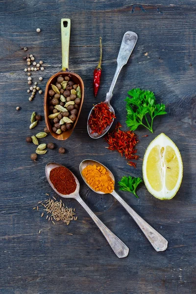 Spices and herbs — Stock Photo, Image