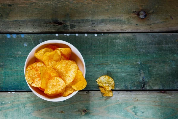 Patates cipsi. — Stok fotoğraf