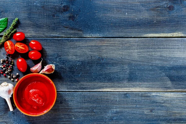 Rajčatová omáčka — Stock fotografie