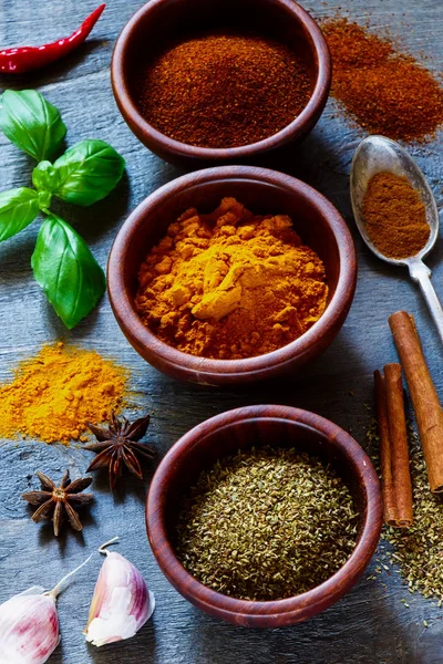 Spices and herbs — Stock Photo, Image