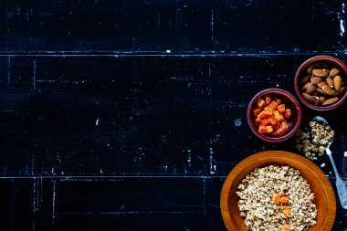 sağlıklı kahvaltı arka plan