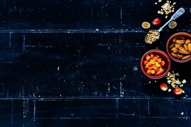 sağlıklı kahvaltı arka plan