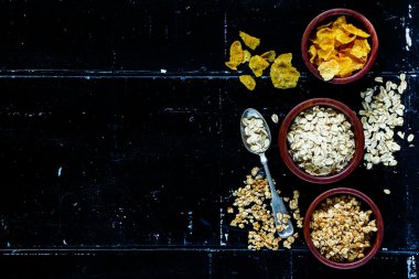 sağlıklı kahvaltı arka plan