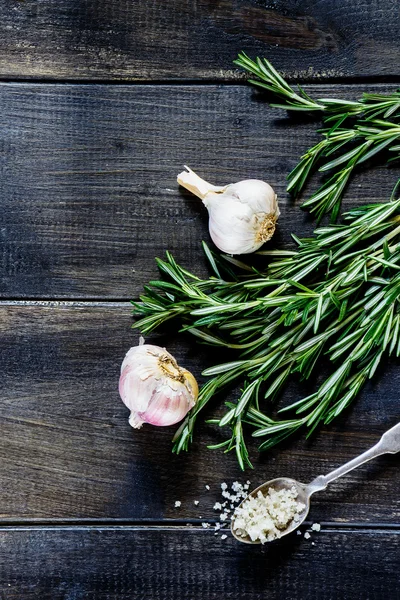 Rosemary with spices — Stock Photo, Image