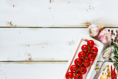 Cooking and vegetables background