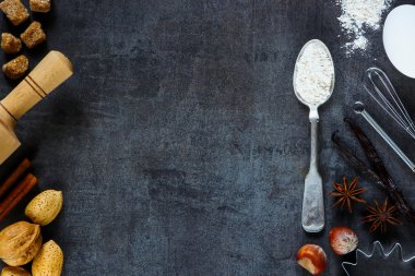 pişirme için malzemeler