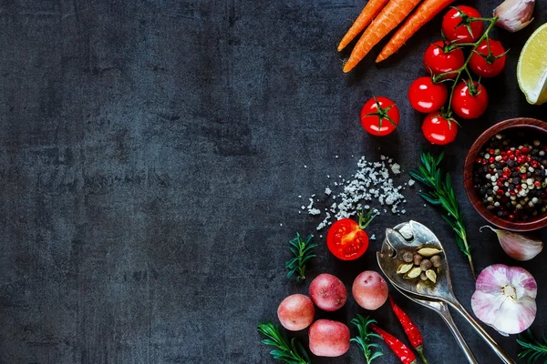 Organic vegetables for cooking — Stock Photo, Image