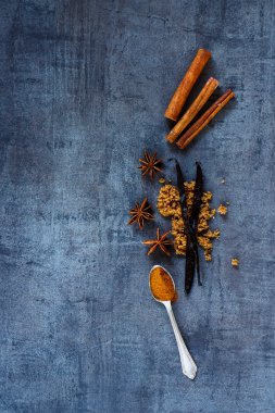 Fırın baharat arka plan