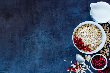 sağlıklı kahvaltı arka plan