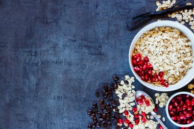 sağlıklı kahvaltı arka plan