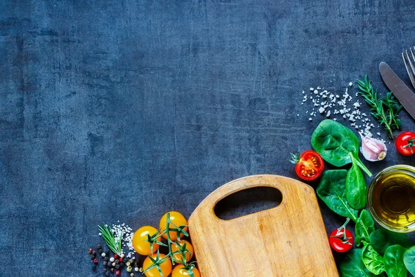 Fresh vegetables ingredients