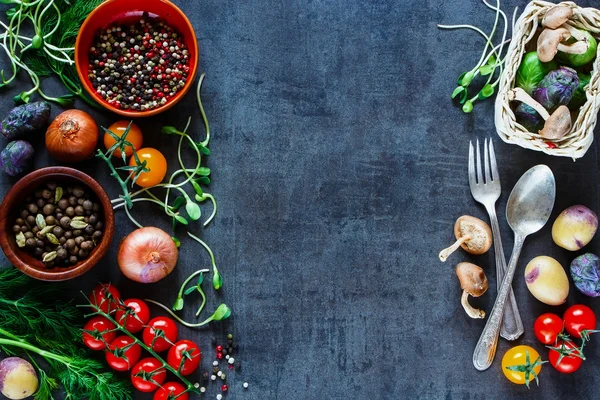 Fondo de verduras sabrosas — Foto de Stock