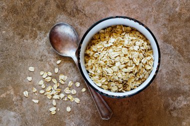 bir kase yulaf ezmesi