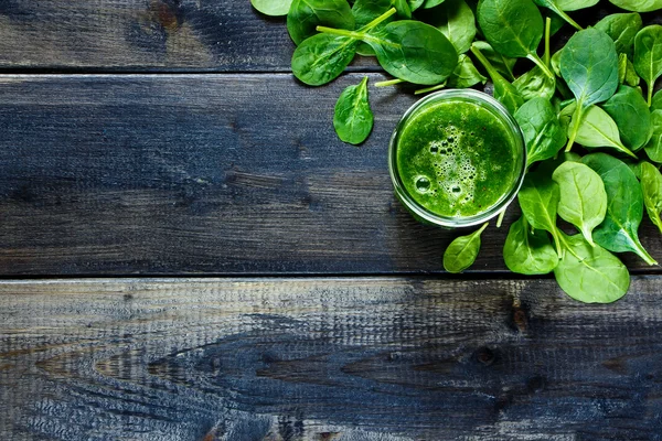 Healthy green smoothie — Stock Photo, Image