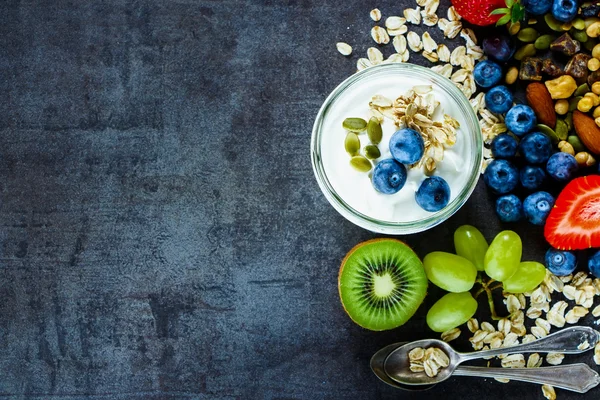 Batidos de frutas frescas — Fotografia de Stock