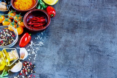 maddeler arka plan yemek