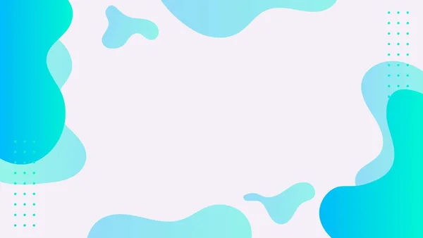 Абстрактный Фоновый Дизайн Голубой Жидкости Использован Баннера Презентации Шаблона Плаката — стоковый вектор