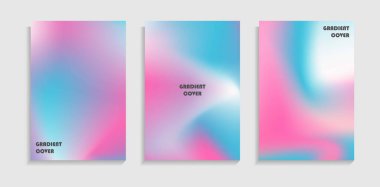 Görüntü Canlı Gradyan Ağ Arkaplan Kümesi. Pankart, kapak ya da sunum şablonu için kullanılabilir.