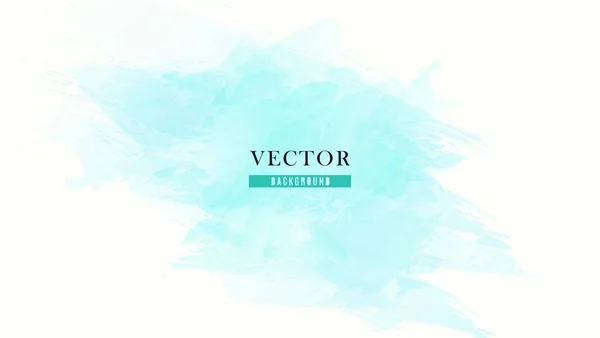 Абстрактный Голубой Акварельный Фон Использован Баннер Презентация Открытка Шаблон Меня — стоковый вектор