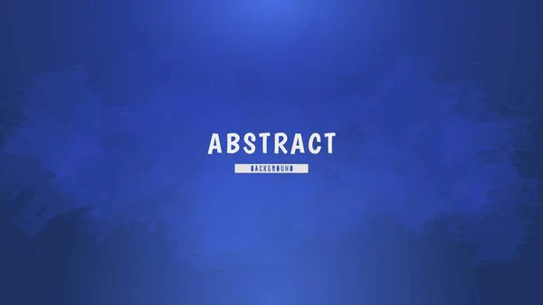 Moderne Lumière Abstraite Dégradé Bleu Pinceau Grunge Frame Conception Fond — Image vectorielle