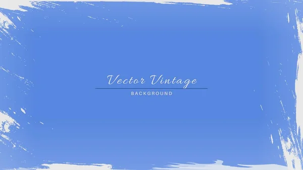 Abstrakte Soft Blue Grunge Vintage Hintergrund Mit Splash White Paint — Stockvektor