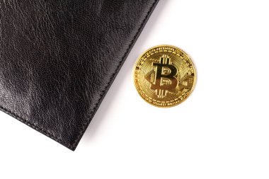 Bitcoin BTC Kripto Para Birimi. Borsa Konsepti. BTC 'den USD Kripto Para Birimi Bitcoin BTC' ye 