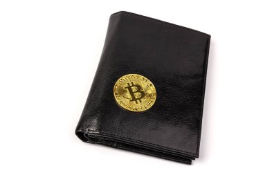 Bitcoin BTC Kripto Para Birimi. Borsa Konsepti. BTC 'den USD Kripto Para Birimi Bitcoin BTC' ye 