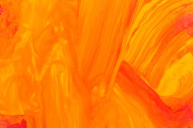 Parlak renkli, sanatsal arka plan resmi. Soyut resim. Çağdaş sanat. Çocuk çizimi. El yapımı sanat. Renkli doku.