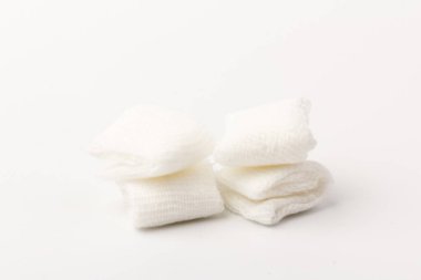 Diş bezi. Tıbbi malzemeler, steril pamuk tamponlar.