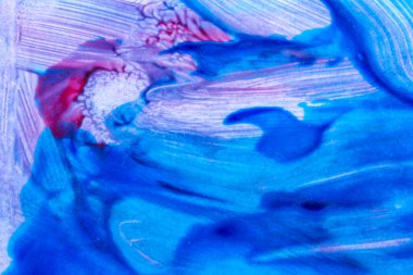 Parlak renkli, sanatsal arka plan resmi. Soyut resim. Çağdaş sanat. Çocuk çizimi. El yapımı sanat. Renkli doku.