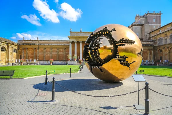 Sphere within sphere in Vatican Museums