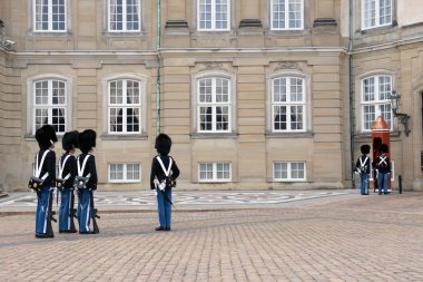 Kopenhag, Danimarka, 15 Ekim 2015: Ana odak o şehrin