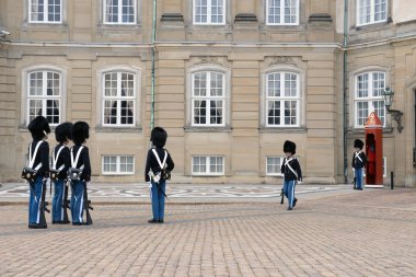 Kopenhag, Danimarka, 15 Ekim 2015: Ana odak o şehrin