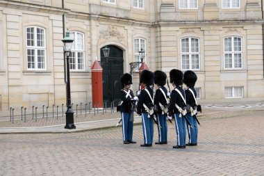 Kopenhag, Danimarka, 15 Ekim 2015: Ana odak o şehrin