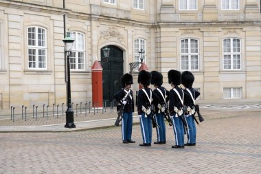 Kopenhag, Danimarka, 15 Ekim 2015: Ana odak o şehrin