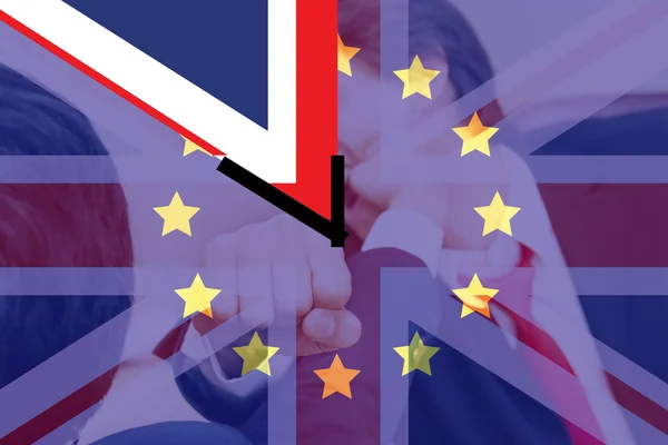 Az Egyesült Királyság az európai uniós tagságból — Stock Fotó