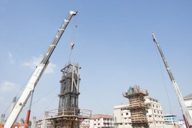 İnşaat site çalışanları