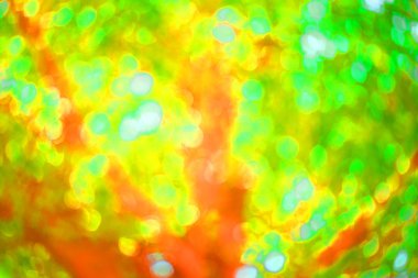 Yeşillik ve meyve açıktır değil, arka plan renkleri.