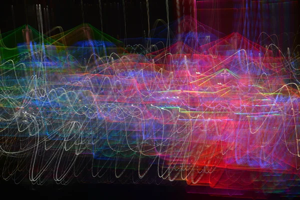 Işıktan odak renkli soyut arka plan için bokeh bulanıklık.