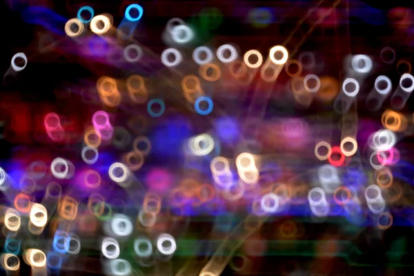 Bokeh vervaging van licht, uit de kleurrijke abstract focus voor CHTERGRO — Stockfoto