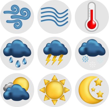 Hava simgeleri kümesi