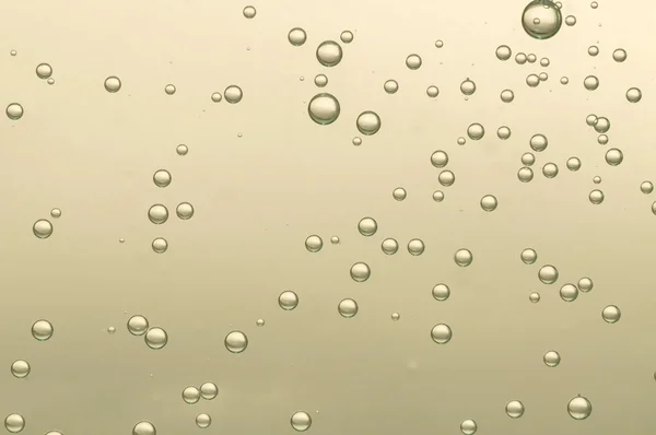 Golden air bubbles — Stock Photo, Image