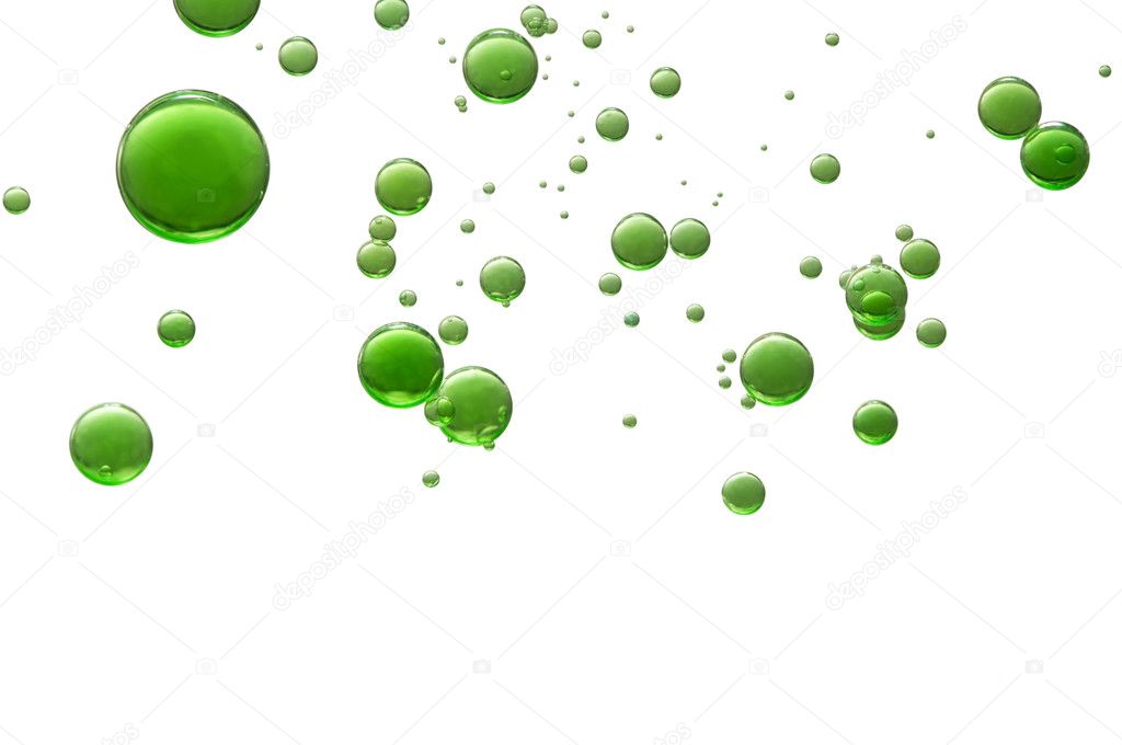 Green air bubbles