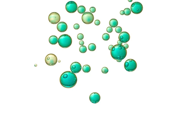 Szép kék buborékok — Stock Fotó