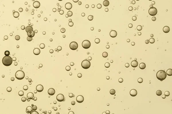 Bonitas burbujas doradas — Foto de Stock