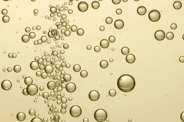 Vackra gyllene bubblor — Stockfoto